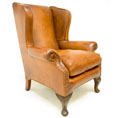 Contrast Upholstery Chaucer Wing Chair